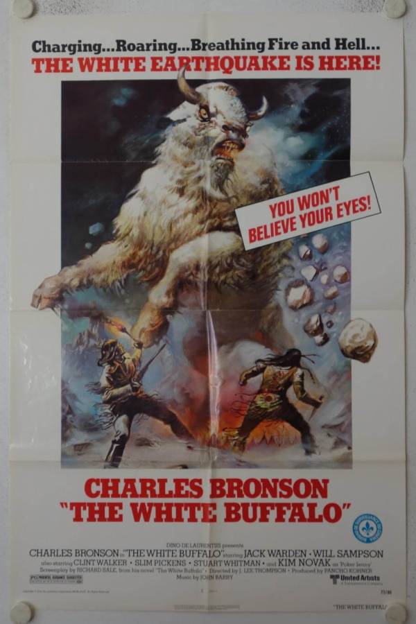 The White Buffalo original release US Onesheet movie poster